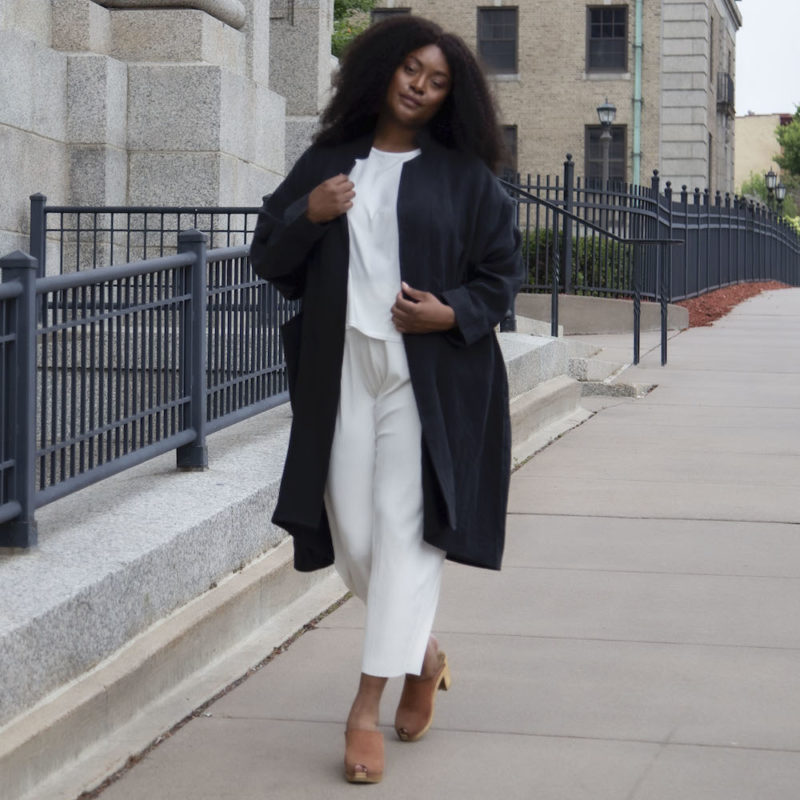 Lapel Midi Jacket - Hackwith Design House