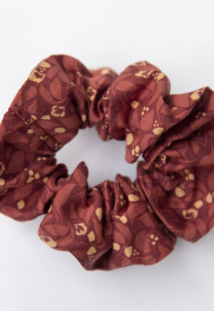 Mahogany Floral Print