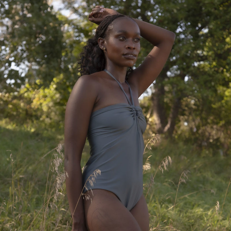 Keyhole Tie One Piece - Hackwith Design House