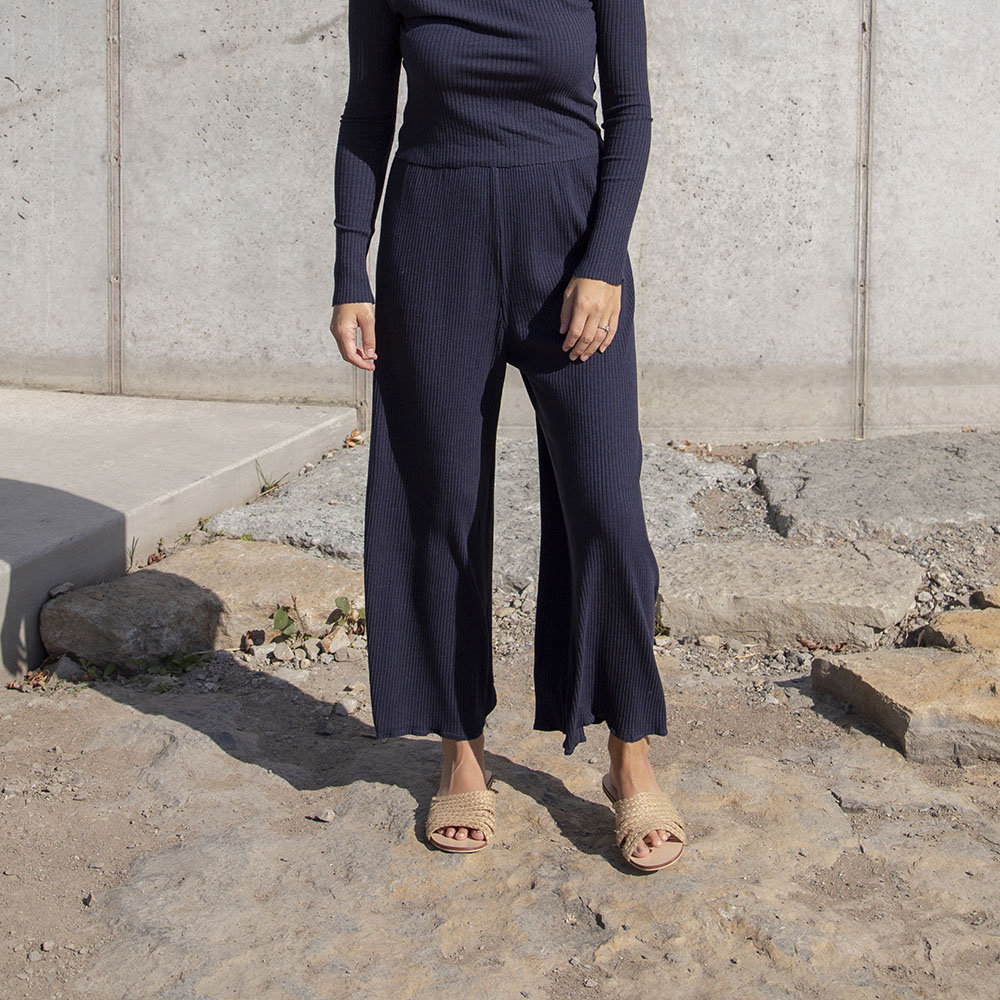 Cropped Long Sleeve Top - Hackwith Design House