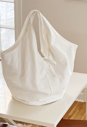 White Carry All Tote