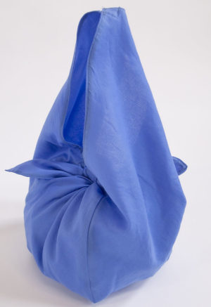 Cerulean Blue Small Tie Tote