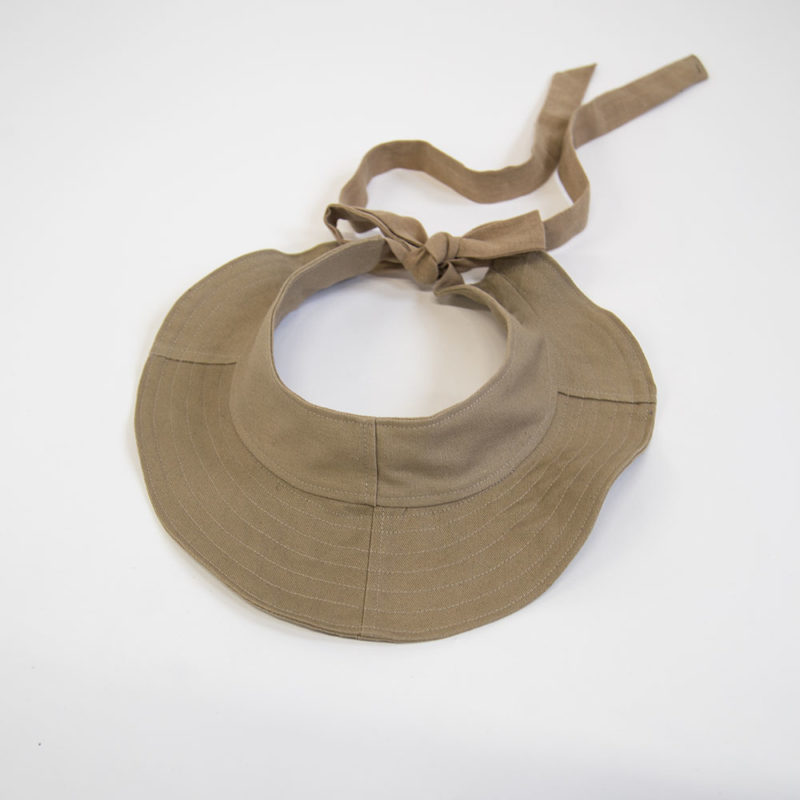Top view of Nomad Tie Visor Hat