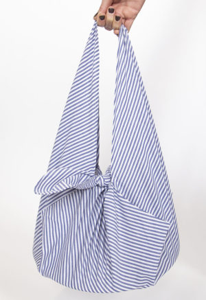 Blue & White Stripe Culinary Carrier