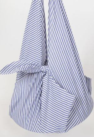 Blue & White Stripe Culinary Carrier