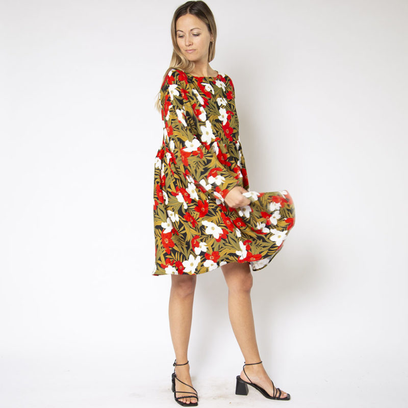 oversized cocktail dresses 42480 Ava Presley - Oversized Bow Cocktail Dress
