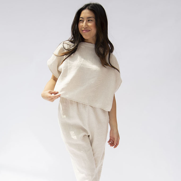 Boatneck Cropped Top - Hackwith Design House