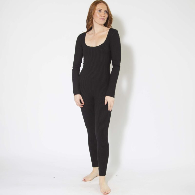 Long Sleeve Black Unitard Lycra | Intermezzo Dance Ballet Costumes