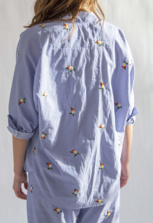 Limited Run: Long Sleeve Dolman Button-Up Top