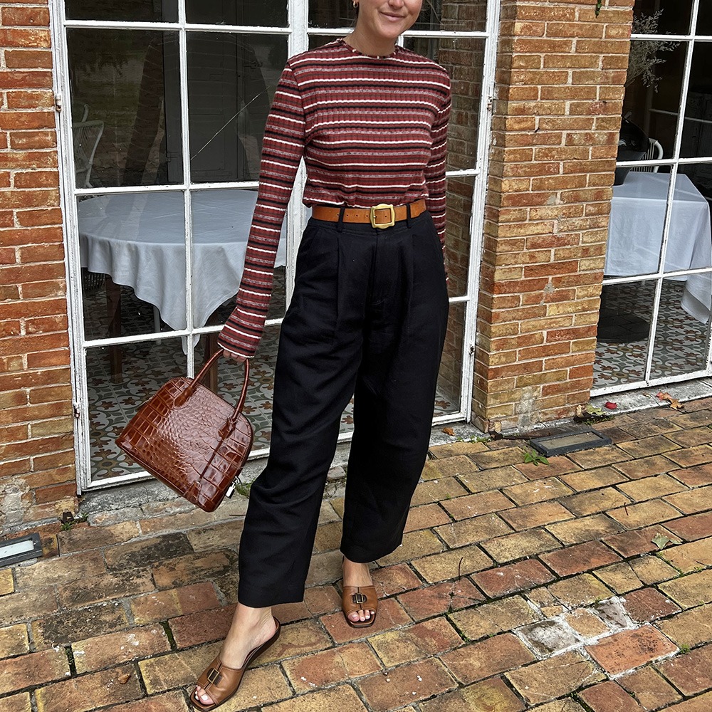 Long Sleeve Cropped Top