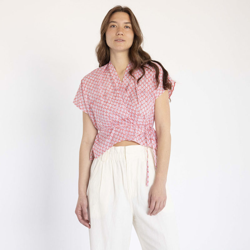 Double V Wrap Top25