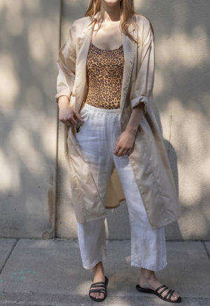 LE Lapel Midi Jacket160