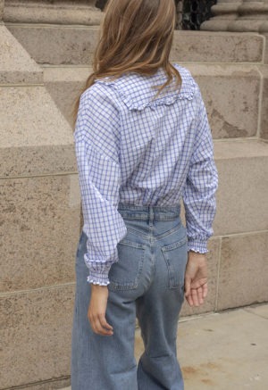 Limited Edition Ruffle Button-Up Blouse