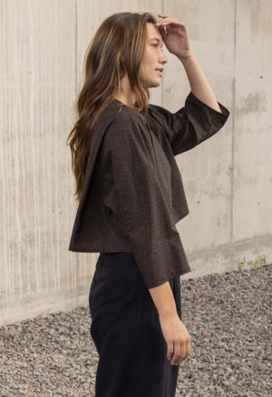 Limited Edition Boatneck Long Sleeve Top100
