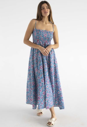 Limited Edition Teal Floral Sundress